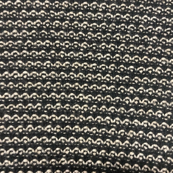 Madewell Riverside Pullover Sweater Black/white in dot weave size M - Picture 5 of 8